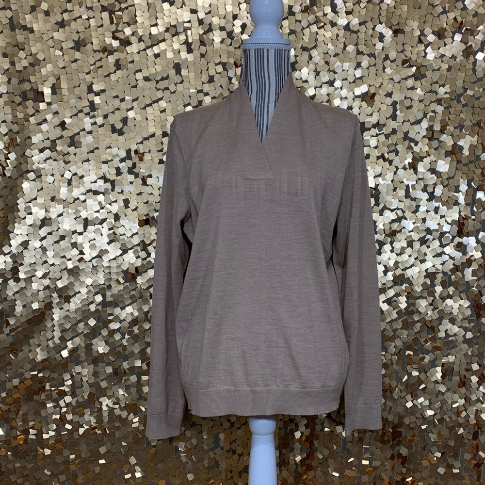 Wool camel color sweater nwt